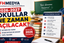 Okullar ne zaman açılacak 2026 - MEB eğitim öğretim takvim